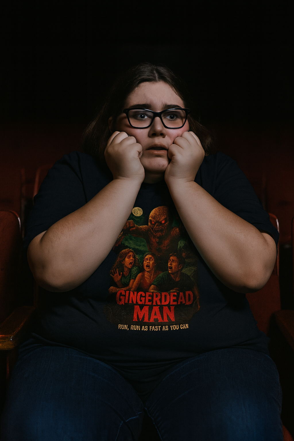 Gingerdead Man T-Shirt - Retro Horror Humor Tee - Perfect Gift for Fans of 80's Slasher Flicks