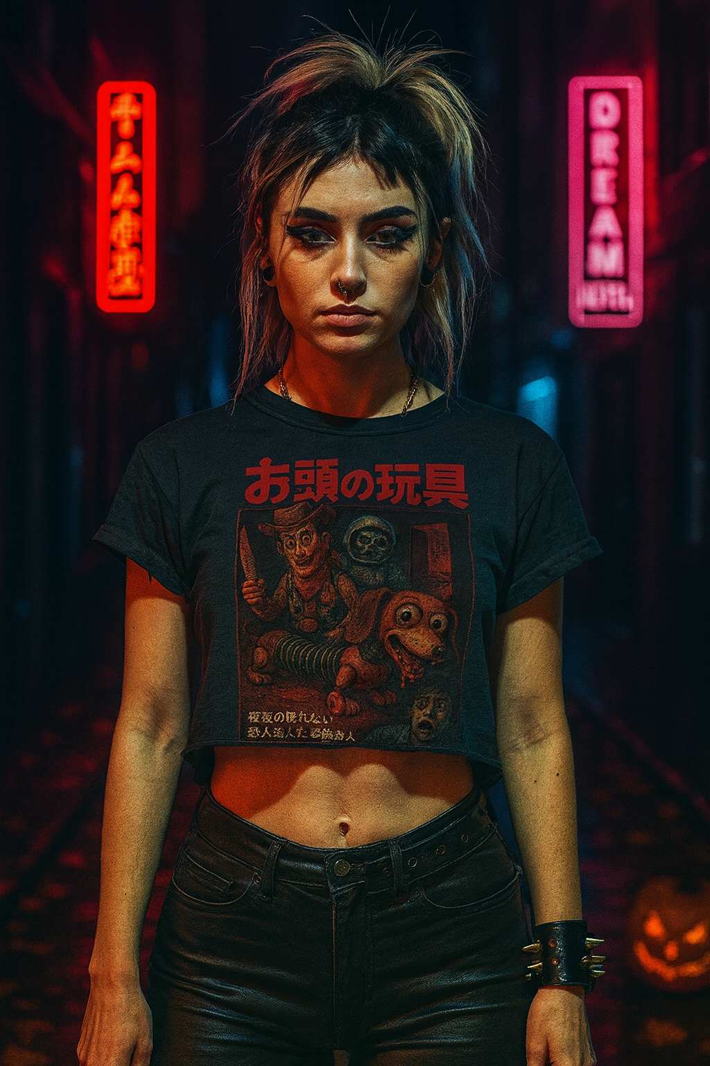 Retro Horror Parody T-Shirt - A Haunted Toy's Stories Edition | Limited Halloween Release