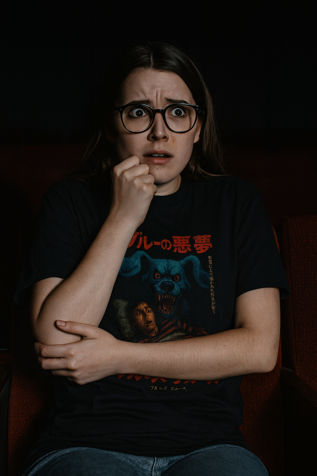 Sinister Blue's hints T-Shirt - Horror Parody - Limited Edition Halloween Tee