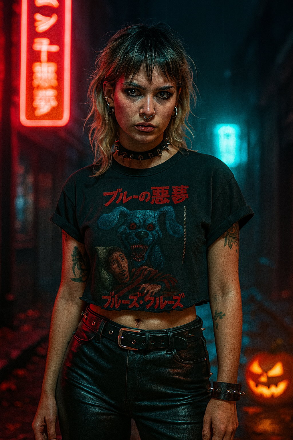 Sinister Blue's hints T-Shirt - Horror Parody - Limited Edition Halloween Tee