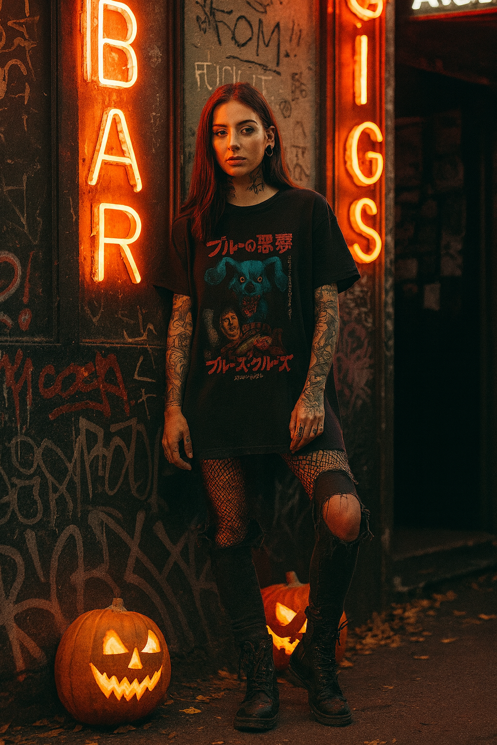 Sinister Blue's hints T-Shirt - Horror Parody - Limited Edition Halloween Tee