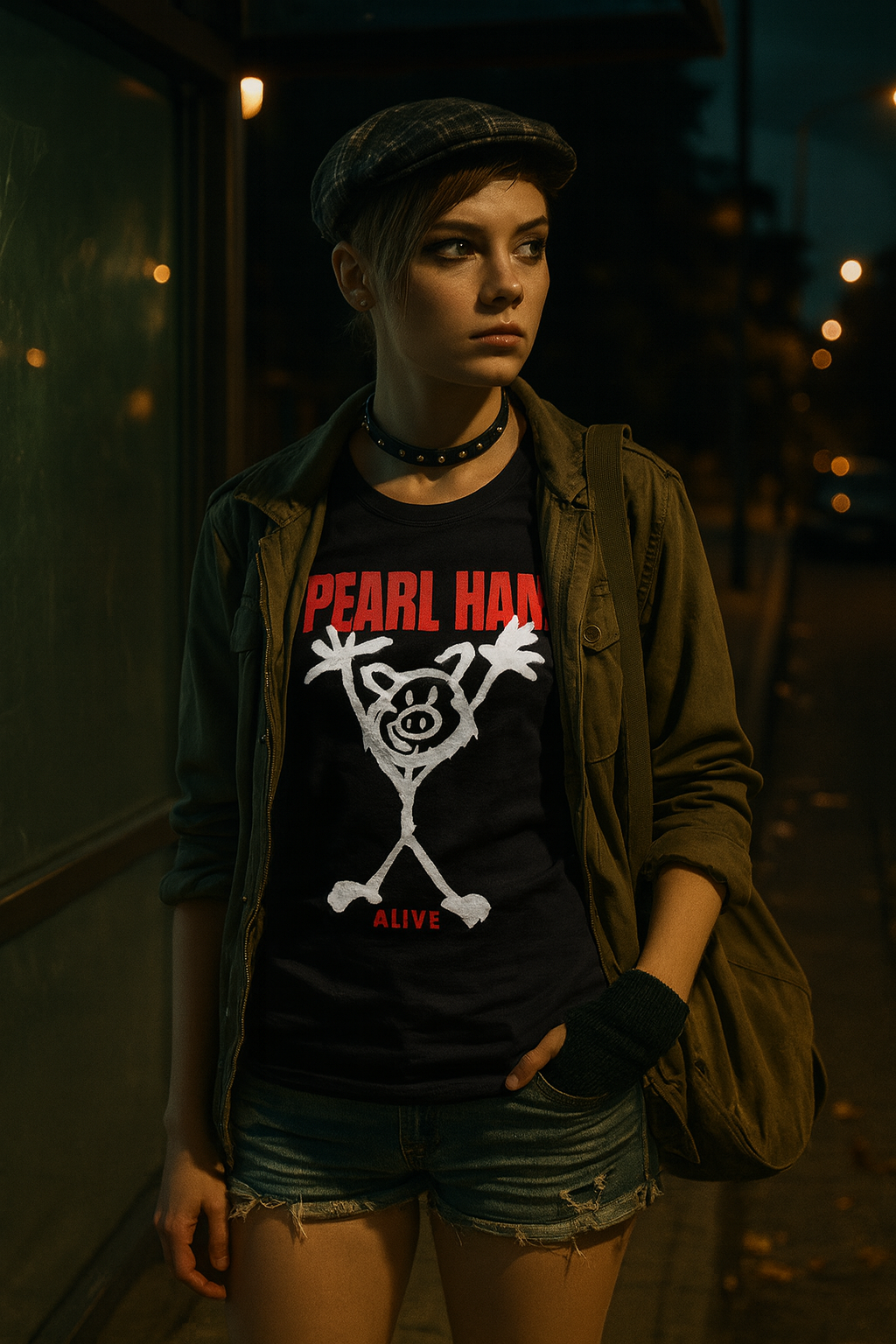 Pearl Ham T-Shirt | Funny Pearl Jam Parody Tee | Perfect Gift for 90s Rock Fans