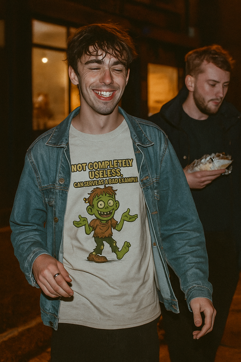 Funny Zombie T-Shirt - Dark Humor Tee - Not Completely Useless - Perfect Gift for Horror Fans