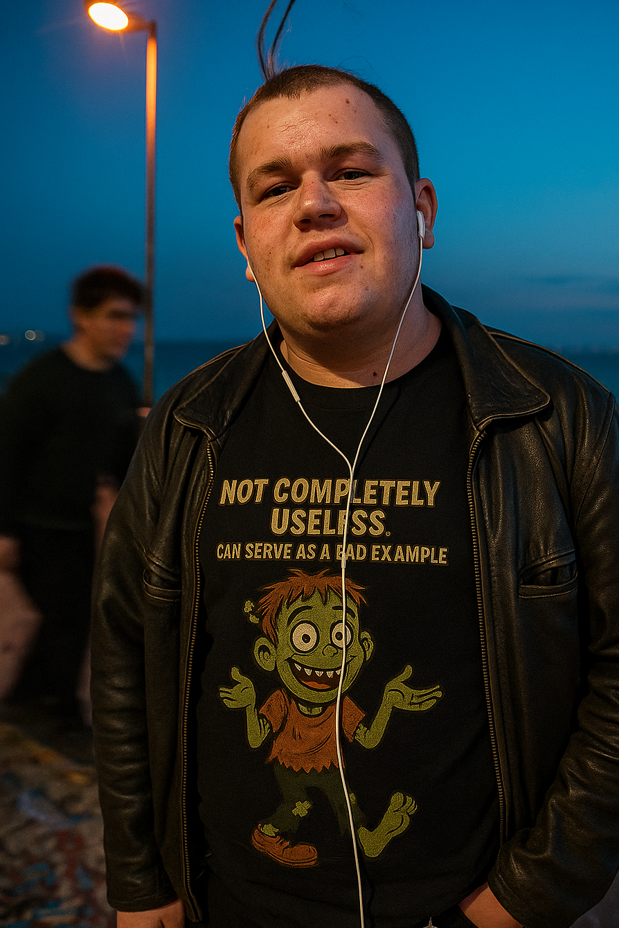 Funny Zombie T-Shirt - Dark Humor Tee - Not Completely Useless - Perfect Gift for Horror Fans
