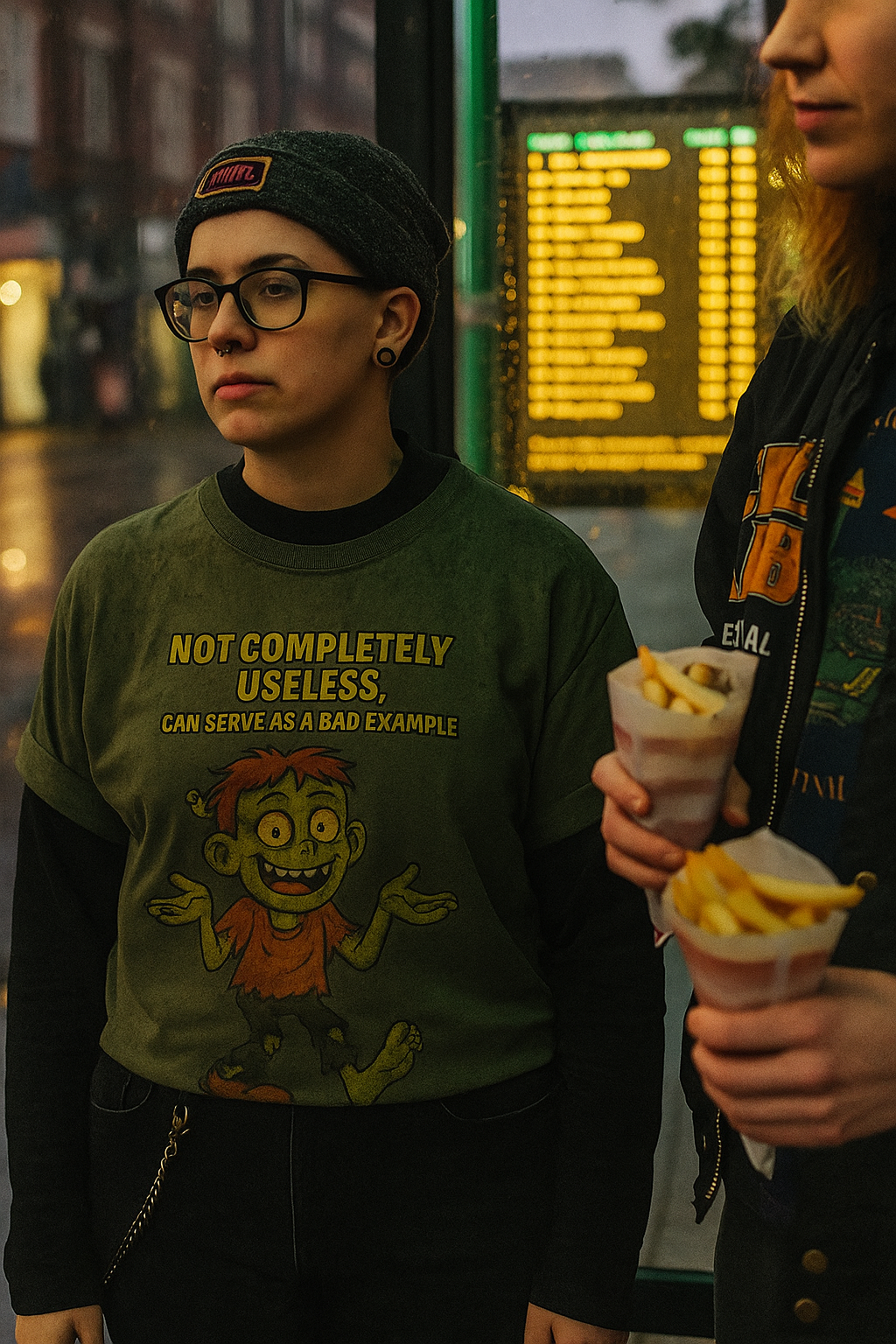Funny Zombie T-Shirt - Dark Humor Tee - Not Completely Useless - Perfect Gift for Horror Fans