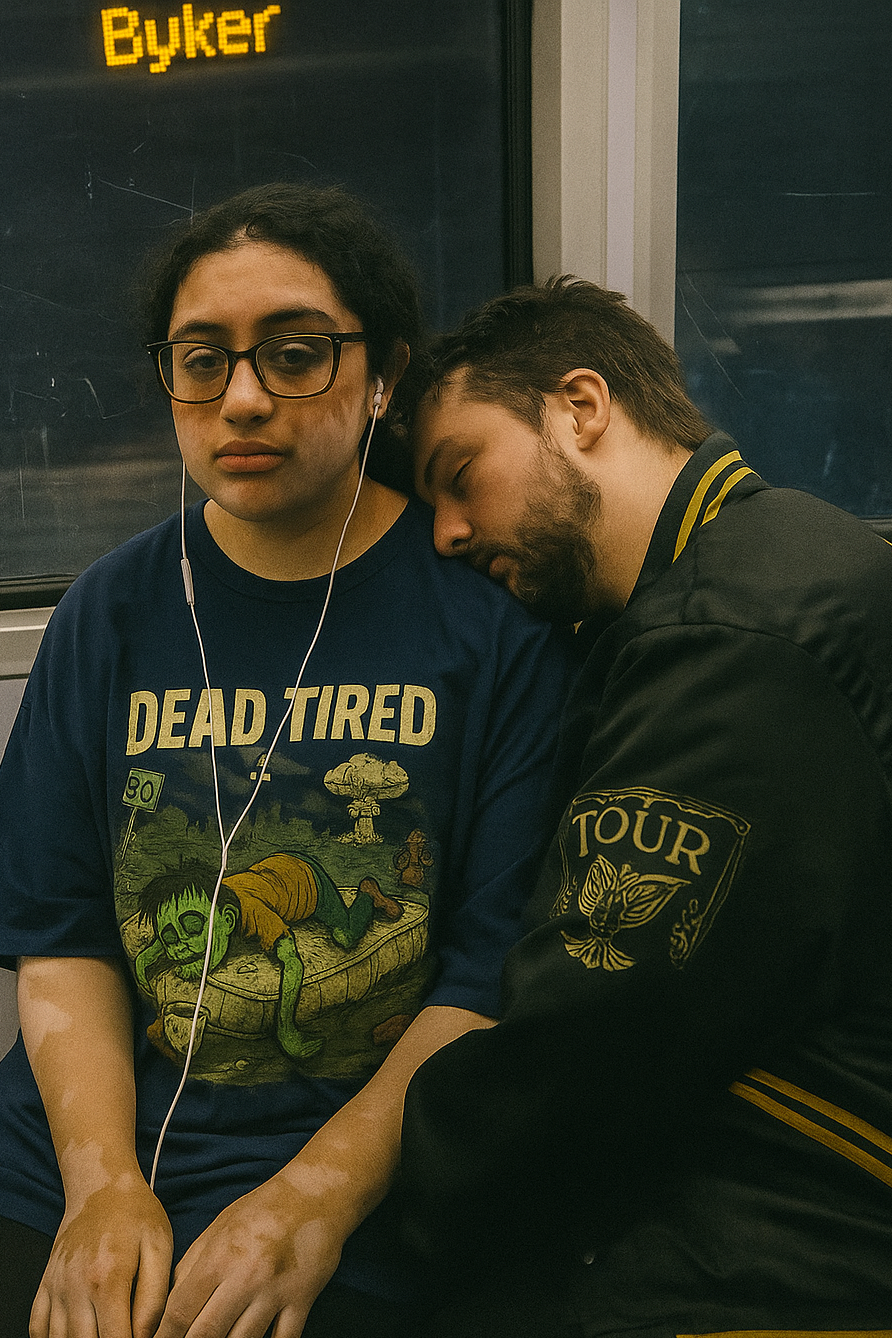 Unisex Dead Tired Zombie T-Shirt - Hilarious Undead Zeb Cartoon - Perfect Gift for Coffee Lovers & Horror Fans