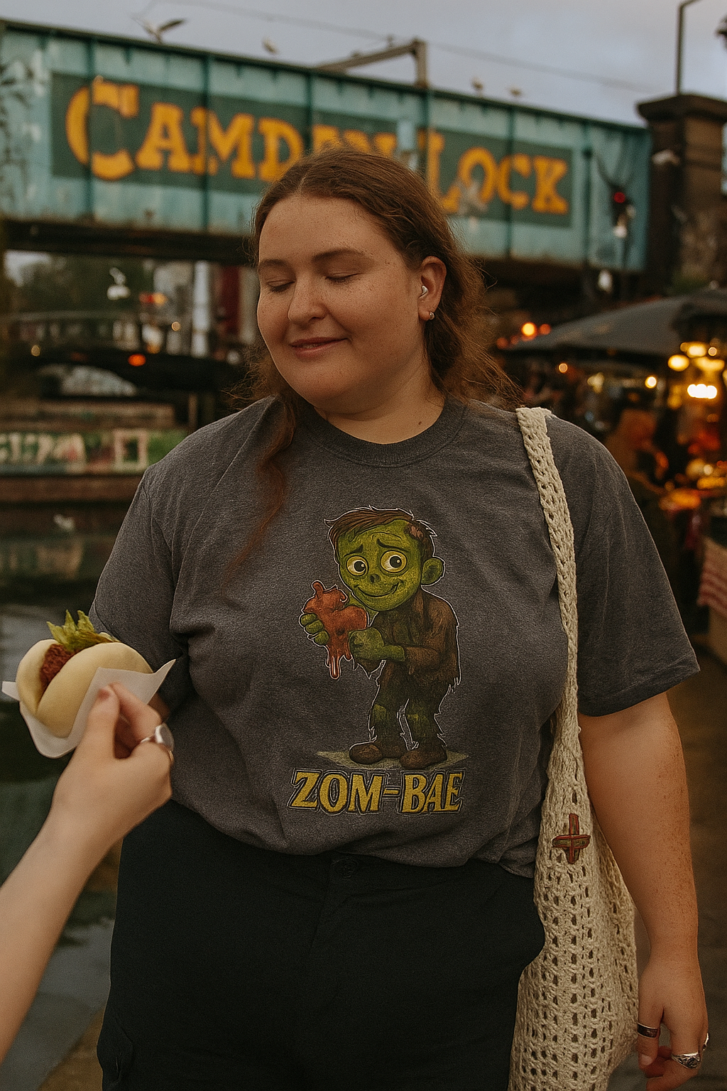 Unisex Meet Zom-Bae: Adorably Undead Valentine T-Shirt - Horror Fan Gift, Cute Zombie Shirt