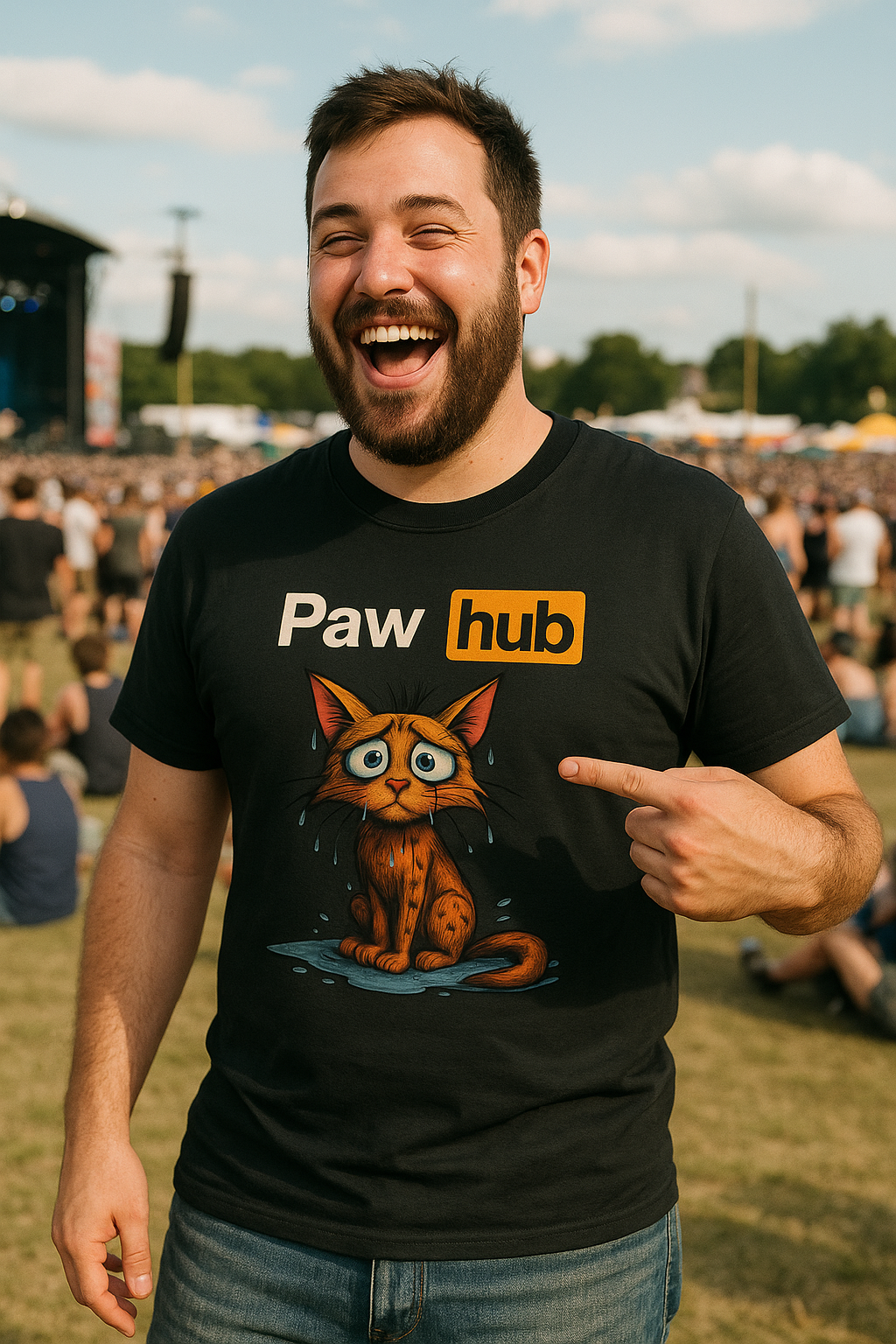 Unisex Purr-suasive Parody Tee - Hilarious Cat T-Shirt - Perfect Gift for Cat Lovers & Meme Masters