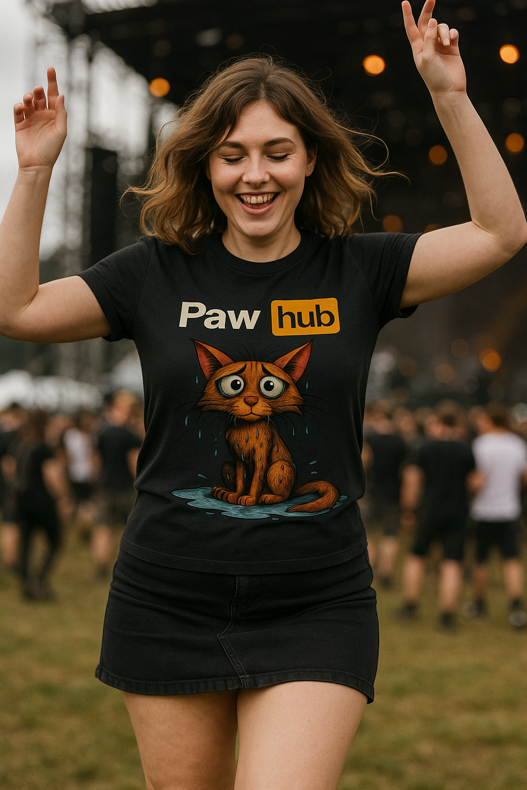 Unisex Purr-suasive Parody Tee - Hilarious Cat T-Shirt - Perfect Gift for Cat Lovers & Meme Masters