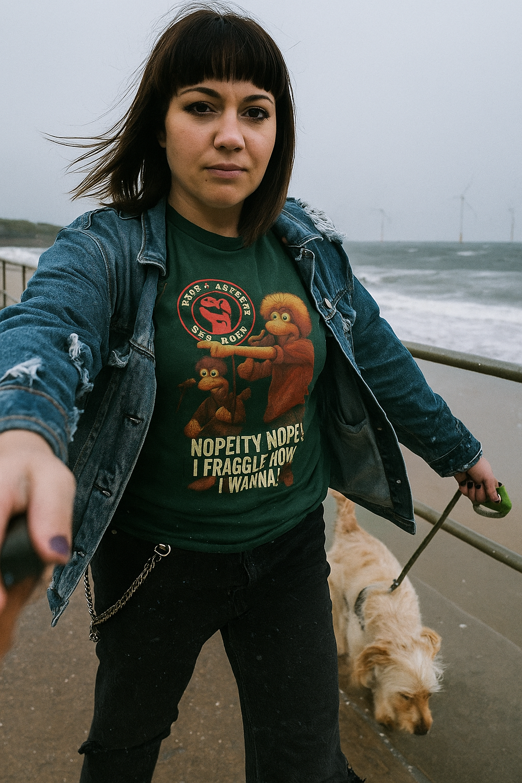 Unisex Rage Against the Gorg T-Shirt - Hilarious Fraggle Rock Parody Tee - Perfect Gift for 80s Kids & Muppet Lovers
