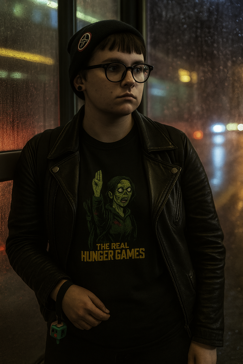 unisex The Real Hunger Games T-Shirt - Zombie Tribute Tee for Horror Fans - Dystopian Pop Culture Mashup
